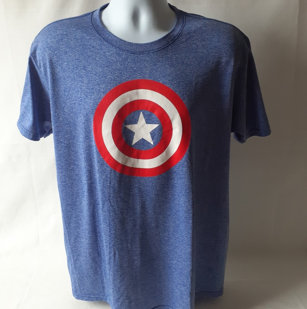 Marvel Captain America men's short sleeve t-shirt - Picture 1 of 7